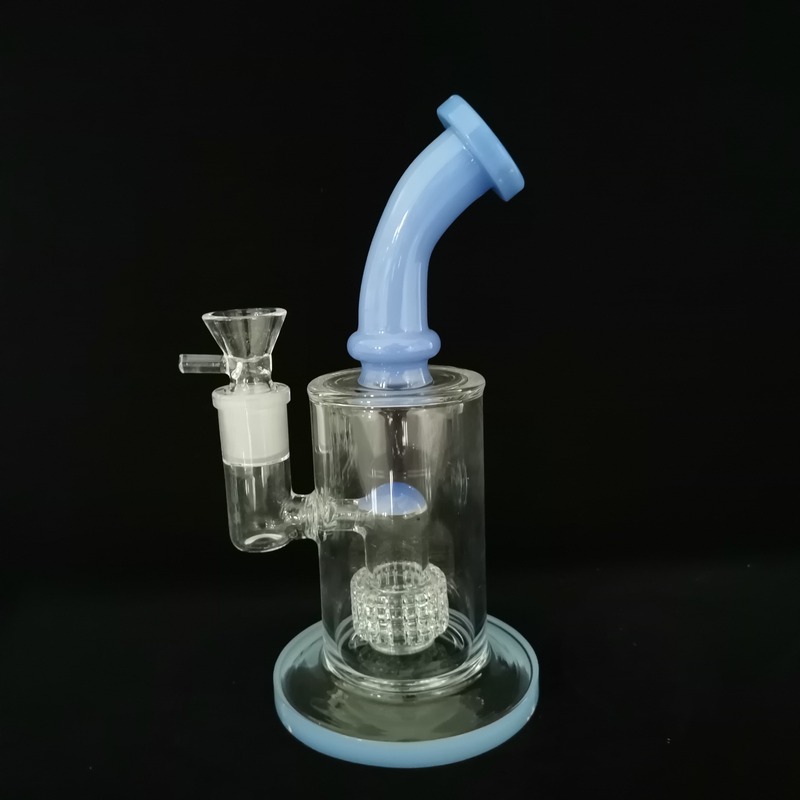 9-inches-glass-bong-glass-smoking-pipe-water-pipe-showerhead-perc-wholesale-china-factory-2