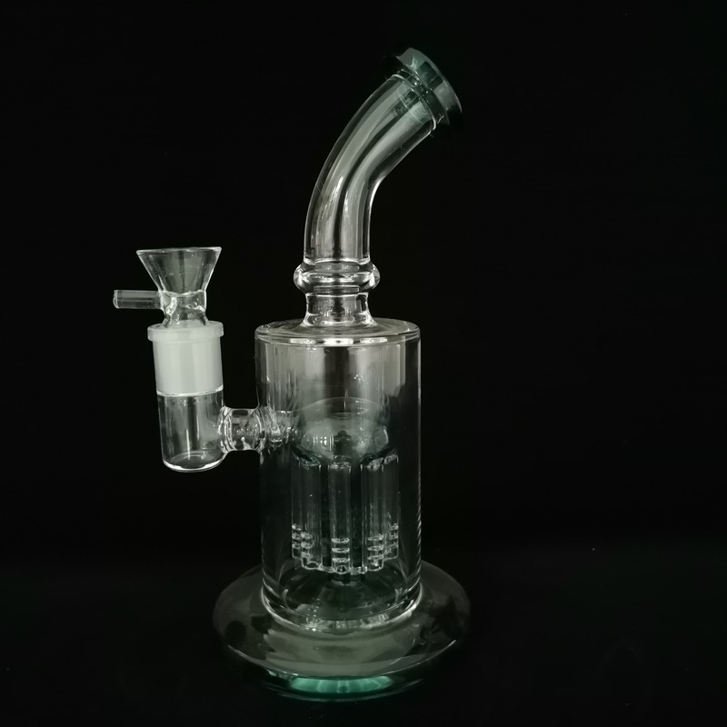 9-inches-glass-bong-glass-smoking-pipe-water-pipe-showerhead-perc-wholesale-china-factory-3
