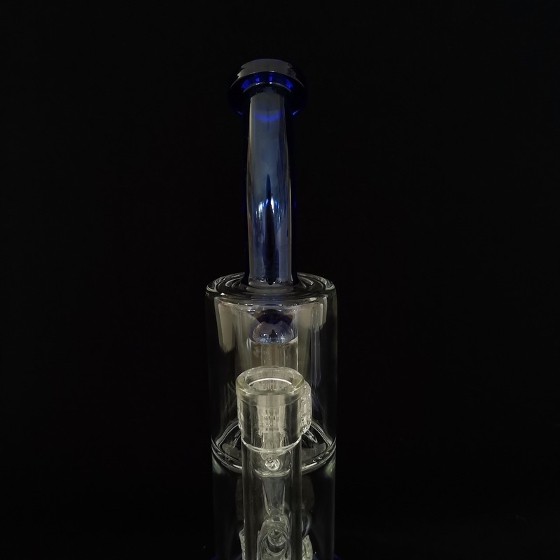 bent-type-clear-glass-beaker-bong-with-comb-base-2-layer-percolator-bongs-fristted-disc-water-pipes-5